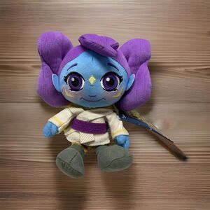 Disney Star Wars Young Jedi Adventures Lys Solay Plush Figure Doll Mattel 8" New